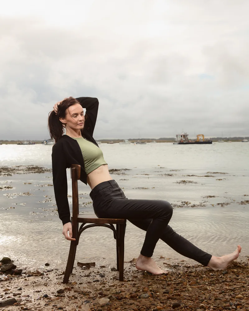 Coastal portrait session at Bawdsey in Suffolk, Foyers Photography