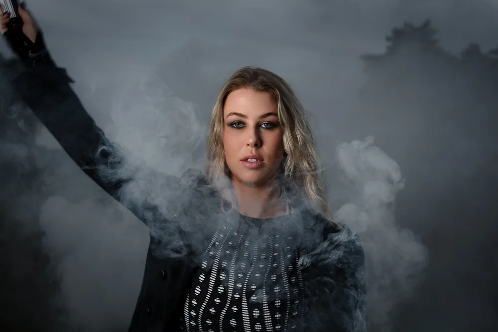 Janna photographed by Foyers Photography at the Rendlesham studio in Suffolk