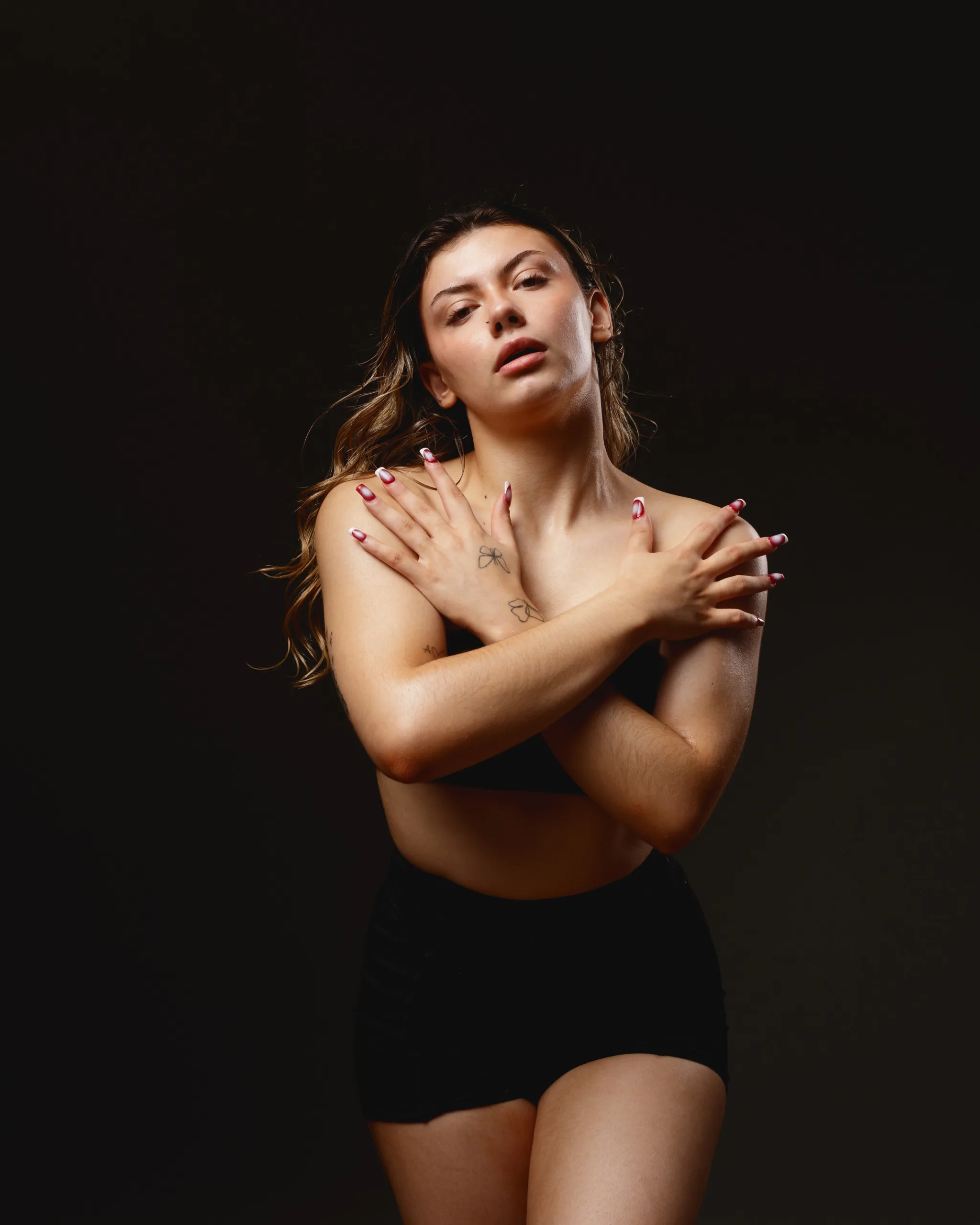 Coloured gel studio session, Foyers Photography, Rendlesham, Suffolk