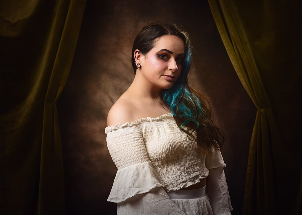 Saria Goy from a portfolio session with Foyers Photography in Suffolk