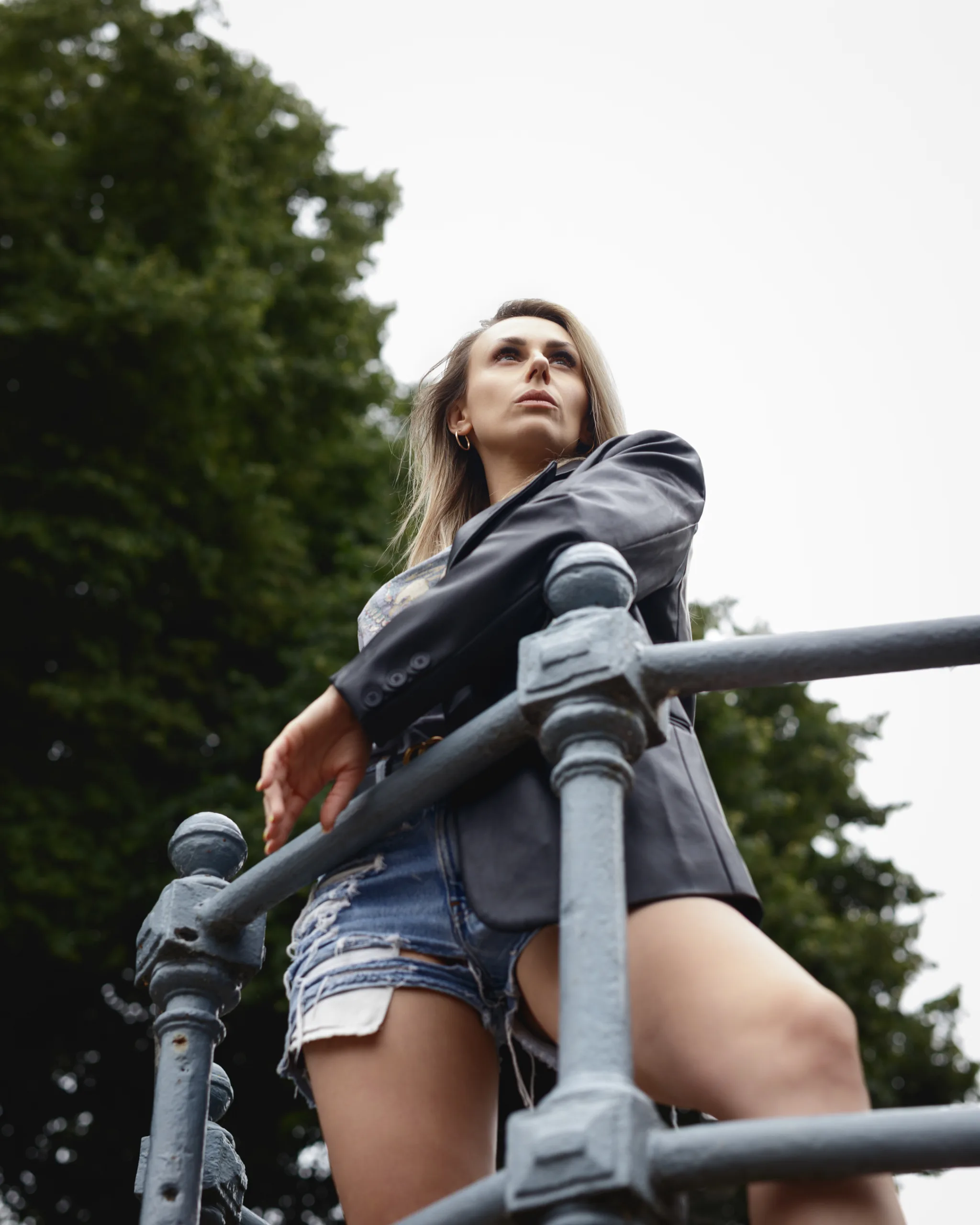 Roksana photographed during a model portfolio session in Suffolk by Foyers Photography