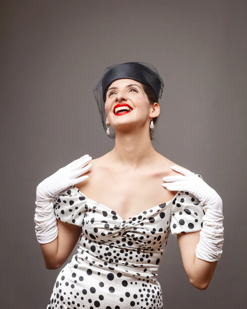 Studio portrait from a model portfolio shoot in Suffolk