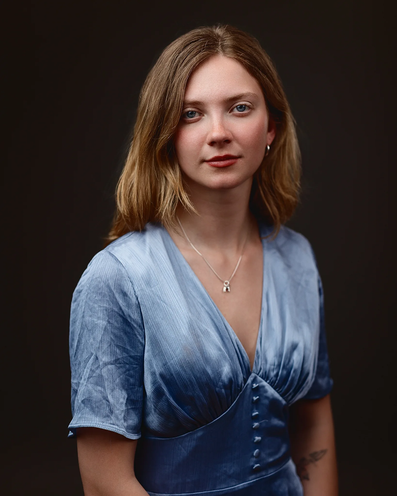 Beauty portrait session at the Foyers Photography studio, Rendlesham, Suffolk