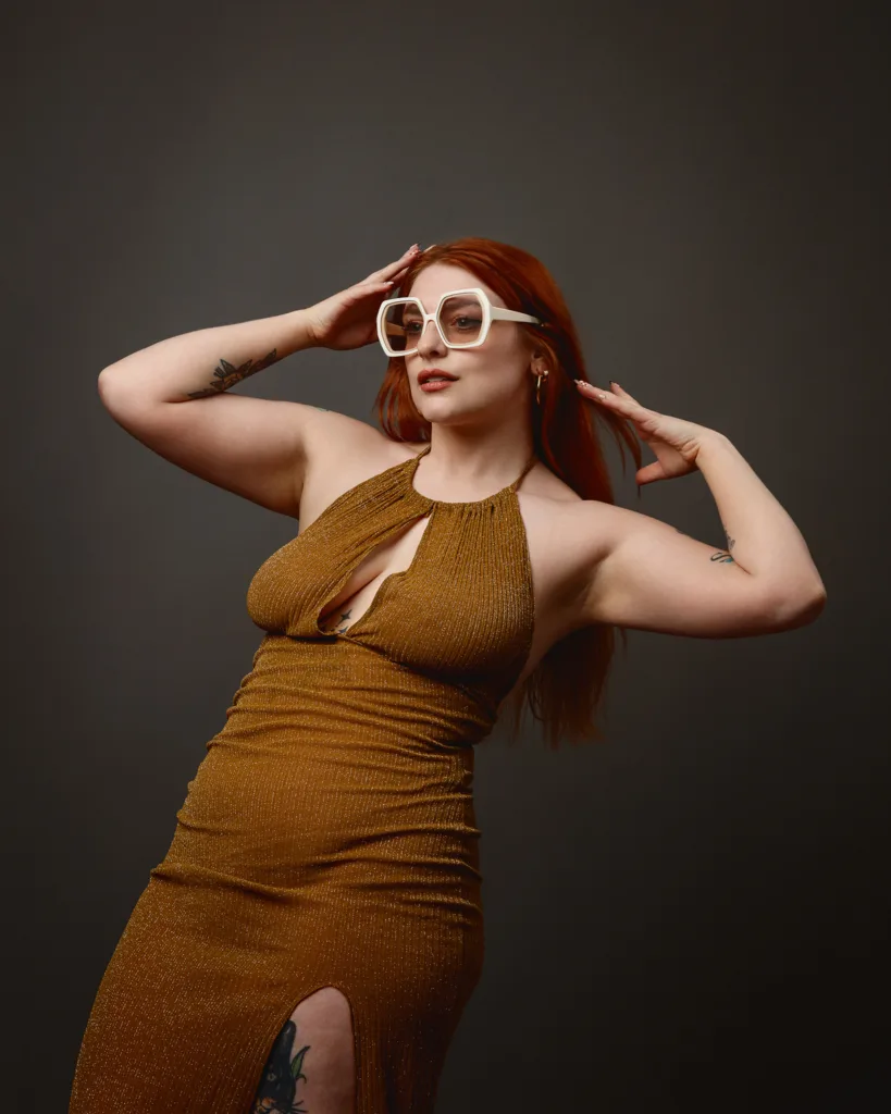 Leah Rose photographed by Foyers Photography at the Rendlesham studio in Suffolk